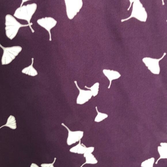 Torrid Purple Gingko Button Back Blouse Size 3X - Picture 7 of 12